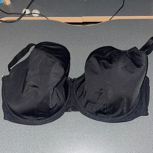 Black Curvy Kate Balcony Bra